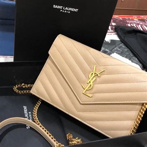 ysl wallet small|ysl small wallet on chain.